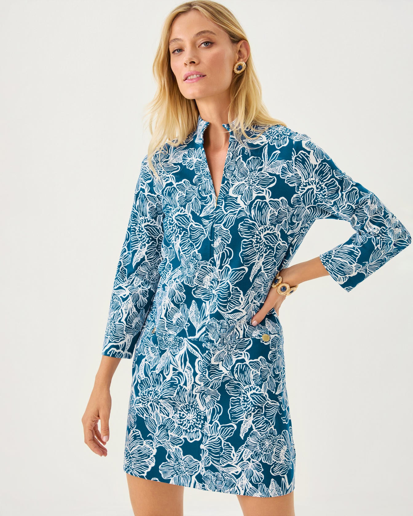 Rosie Dress - Starlight Navy Unforgettable – The Islands - A Lilly