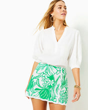 Load image into Gallery viewer, Michelina Cotton Mini Skort - Spearmint Oversized Kiss My Tulips

