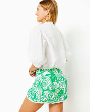 Load image into Gallery viewer, Michelina Cotton Mini Skort - Spearmint Oversized Kiss My Tulips
