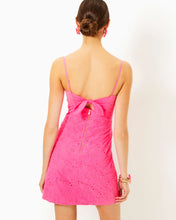 Load image into Gallery viewer, Shelli Eyelet Dress - Roxie Pink Garden Party Eyelet
