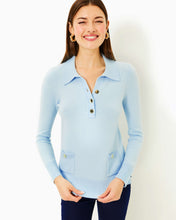 Load image into Gallery viewer, Jette Tunic Sweater - Bonaire Blue
