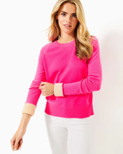 Load image into Gallery viewer, Charlisa Cashmere Sweater - Passion Fruit Pink
