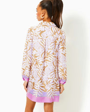 Load image into Gallery viewer, Iralanne Popover Shirtdress - Multi Bon Vivants Engineered Woven Dress
