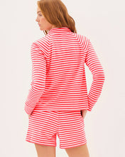 Load image into Gallery viewer, Cassi Popover - Cane Coral St Tropez Stripe

