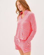 Load image into Gallery viewer, 4&quot; Peppi High Rise Short - Cane Coral St Tropez Stripe
