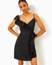 Load image into Gallery viewer, Lavianna Ruffle Dress - Noir
