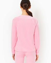 Load image into Gallery viewer, Ciana Velour Top - Conch Shell Pink
