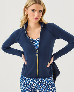UPF 50+ Luxletic Breaker Jacket - Low Tide Navy