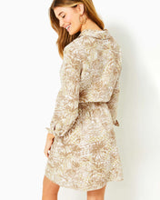 Load image into Gallery viewer, Abralynn Linen Shirtdress - Sand Bar Palm Beach Paradise
