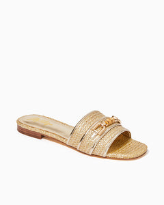 Dayna Sandal - Gold Metallic
