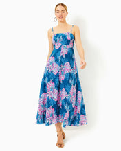 Load image into Gallery viewer, Jorgian Linen Midi Dress - Multi For The Fans
