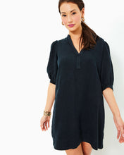 Load image into Gallery viewer, Mialeigh Linen Dress - Noir X Noir
