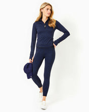 Load image into Gallery viewer, UPF 50+ Luxletic 26&quot; Weekender High Rise Legging - Low Tide Navy Twisted Up Active Jacquard
