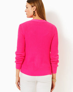 Bristow Cardigan - Passion Fruit Pink