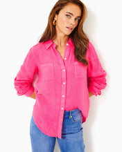 Load image into Gallery viewer, Sea View Button Down - Passion Fruit Pink
