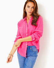 Load image into Gallery viewer, Sea View Button Down - Passion Fruit Pink
