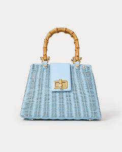 Leena Top Handle Bag - Bluette