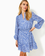 Load image into Gallery viewer, Axton Dress - Martinique Blue Zee Bebe
