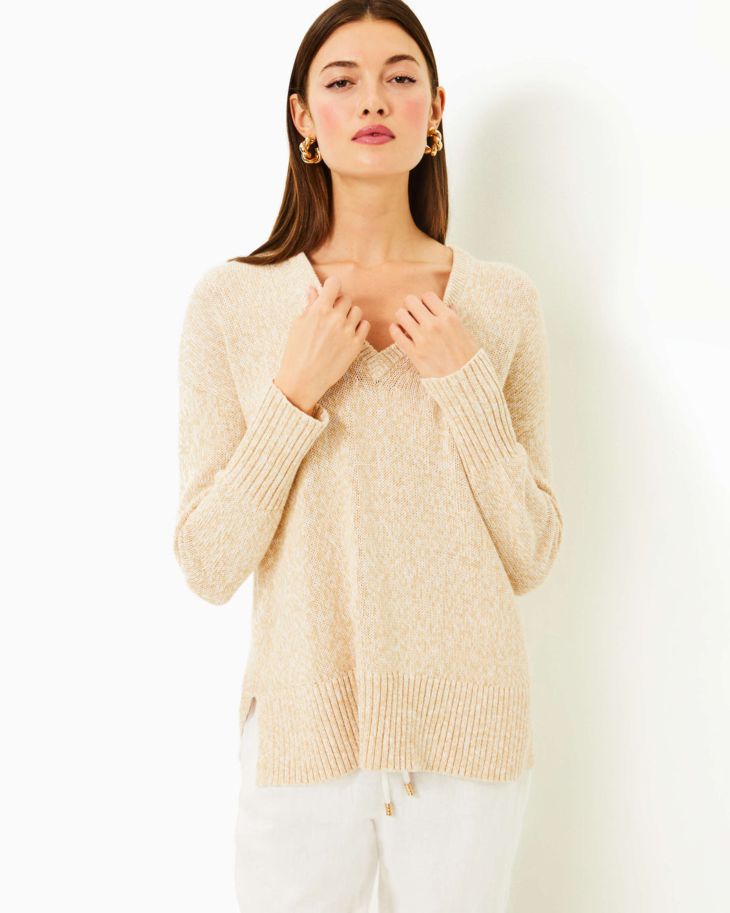 Bedford Sweater - Wicker Tan Marl