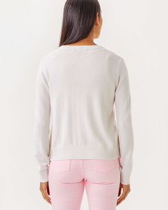 Amalia Cardigan - Resort White