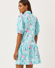 Load image into Gallery viewer, Bingley Dress - Day Dream Blue Cape Cod Destination
