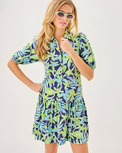 Load image into Gallery viewer, Bingley Dress - Sapphire Pool Tropical Tango
