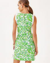 Load image into Gallery viewer, Beckler Shift Dress - Resort White Daffodil Hill
