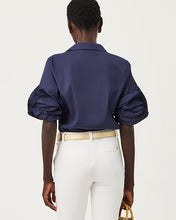 Load image into Gallery viewer, The Flower Lilly Shirt - True Navy
