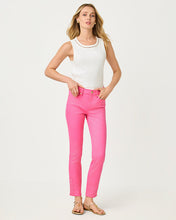Load image into Gallery viewer, 29" South Ocean High Rise Skinny Jean - Cherry Blossom Pink
