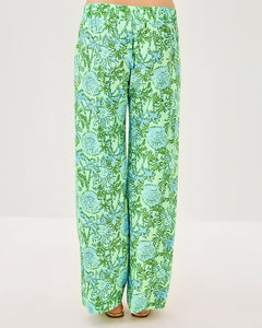 32" Bal Harbour Palazzo Pant - Cool Mint Catchin Rays Engineered
