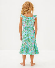 Load image into Gallery viewer, Girls Zetta Midi Dress - Multi Lil Sun Of A Bun
