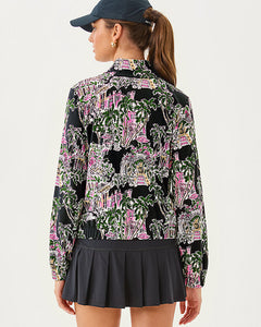 UPF 50+ Luxletic Aegean Jacket - Onyx Pb Anniversary Toile