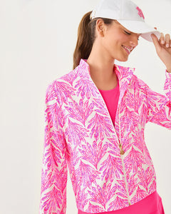 UPF 50+ Luxletic Aegean Jacket - Pink Bliss Shady Babe