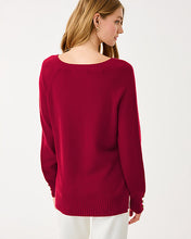 Load image into Gallery viewer, Kaycee Sweater - Malbec Red
