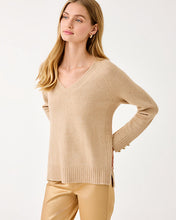 Load image into Gallery viewer, Kaycee Sequin Sweater - Gold Metallic
