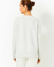 Load image into Gallery viewer, Kaycee Sequin Sweater - Heathered Pebble Beach Metallic
