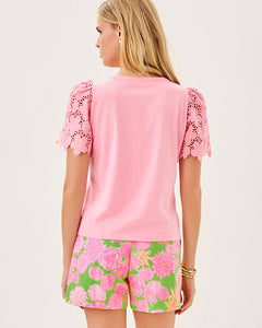 Sebene Knit Top - Conch Shell Pink