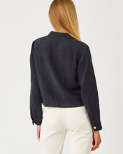 Load image into Gallery viewer, Seaspray Linen Jacket - Noir
