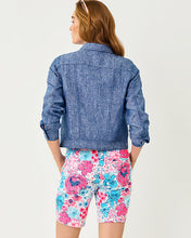 Load image into Gallery viewer, Seaspray Linen Jacket - Starlight Navy X Resort White
