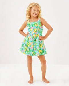 Girls Bellefleur Dress - Bluette Make Lemonade