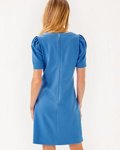 Teagan Shift Dress - Sunwashed Blue