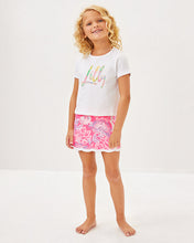 Load image into Gallery viewer, Girls Mini Michelina Skort - Rousseau Pink Zen Garden
