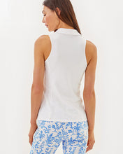 Load image into Gallery viewer, UPF 50+ Luxletic Martina Polo - Resort White
