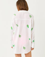 Load image into Gallery viewer, Kwitney Long Sleeve Cotton Cover-Up - Ship to Shore
