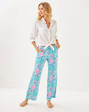 Load image into Gallery viewer, 31&quot; Brawley Linen Pant - Multi Via Del Mar
