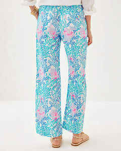 31" Brawley Linen Pant - Multi Via Del Mar