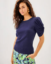 Load image into Gallery viewer, Igby Knit Top - Sapphire Pool
