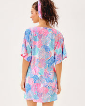 Load image into Gallery viewer, Malachi V-Neck Cover-Up - Multi Roar Of The Seas Engineered Coverup
