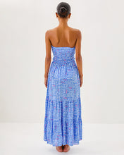 Load image into Gallery viewer, Anali Maxi Cover-Up - Sunwashed Blue Seacrets
