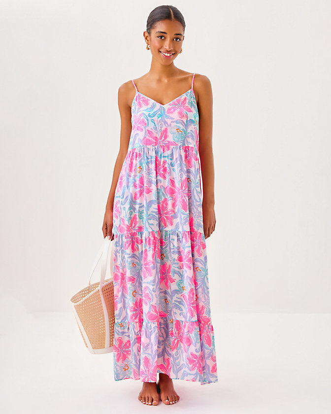 Maillot De Bain Une Pièce Lilly Pulitzer ISLE TREILLIS Bleu Crépuscule - Taille 2, Neuf Avec étiquettes